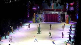 Disney on Ice  Lets Celebrate  A little bit of the end of the peformance [upl. by Ecirtahs]