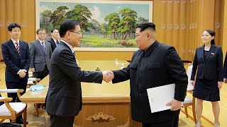 Coreia do Norte e Coreia do Sul comprometemse a realizar cimeira [upl. by Eladnwahs]