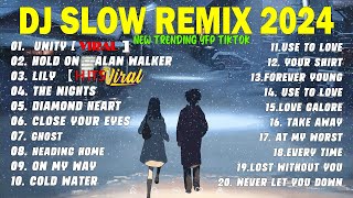 TOP DJ SLOW REMIX TERBARU FULL ALBUM BASS 2024  NEW TRENDING YFP TIKTOK ENAK BUAT SANTAI 2024 [upl. by Agueda431]