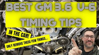 Best GM 36 v6 timing chain tricks and tips the EASIEST WAY Cadillac Acadia LY7 [upl. by Sophie]