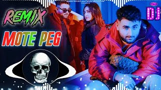 Mote Peg Haryanvi Song Dj Remix Sumit Parta  Yo Mote Mare Peg Remix Song Dj Neeraj Sopu 2023 [upl. by Dola]