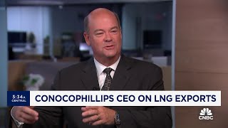 ConocoPhillips CEO Ryan Lance on consolidation Its the right thing to be doing for our business [upl. by Cock]