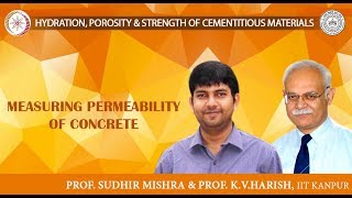 Measuring permeability of concrete [upl. by Las]