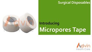 Surgical Disposable Micropore Tape [upl. by Brenn528]