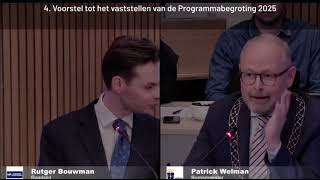 Inbreng Rutger Bouwman SO  Programmabegroting 2025 Gemeente Oldenzaal [upl. by Tamera]