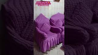 Customer review video sofa cover now order 01944668096 [upl. by Sandor]