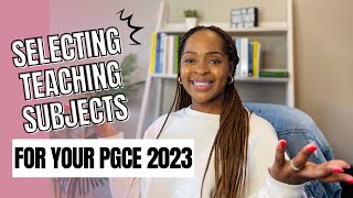 PGCE Selecting Teaching Subjects based on your Undergraduate Degree Transcript [upl. by Cobby734]