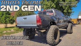 Toyota Tacoma Custom Rear Tube Bumper [upl. by Justina755]