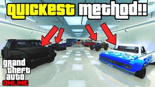 How to move cars from one Garage to another in GTA 5 Online [upl. by Trudnak]