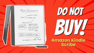 DONT BUY Amazon Kindle Scribe BEFORE WATCHING THIS VIDEO 📚🖊️ 6 Reasons [upl. by Dianemarie]