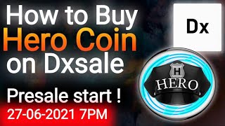 Crypto Presale  How To Buy Presale  How To Claim Presale Tokens  BEP 20 TOKEN  HERO COIN Presale [upl. by Ainedrag207]