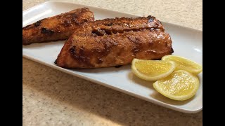 ঘরে থাকা অল্প উপকরণে মজার স্যামন মাছের রেসিপি Salmon fish recipe [upl. by Freda]