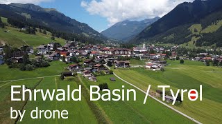 Ehrwald Basin Tyrol by drone 4K [upl. by Wilterdink]