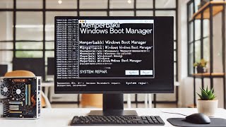 memperbaiki windows boot manager [upl. by Enelear313]