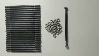 Tantalum screws and nuts tantalum fasteners [upl. by Notnef]