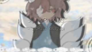 ꒰ SAILOR SONG yokai dazai [upl. by Olympe]