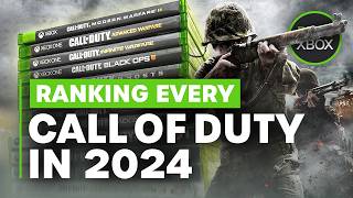 Ranking Every Call of Duty in 2024  Which is the Best CoD [upl. by Brunhilde]