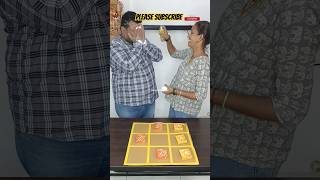 Tic Tac Toe Challenge Funny Game shorts youtubeshorts creator funny challenge games [upl. by Yoreel680]