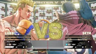 SFV Luke vs Seth 🔥INSANE🔥 Ranked Match [upl. by Yevette385]