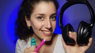 ASMR  Jexamine tes oreilles 🔍👂🏽sons superposés [upl. by Brawner]