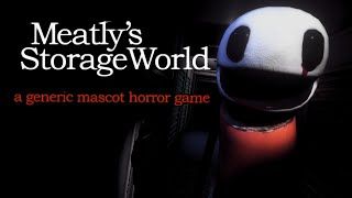 This is a PARODY Horror Game Like No Other  MEATLYS STORAGE WORLD  A Generic Mascot Horror Game [upl. by Lleynad]