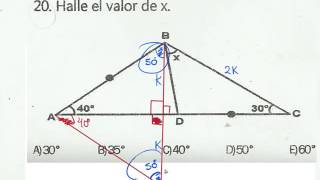 GEOMETRÍATRIÁNGULOS II PARTE 2   CEPU INVIERNO 2017 UNJBG [upl. by Xirdnek]