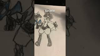 Lucario🥋 Which Pokemon should i draw next [upl. by Adialeda371]