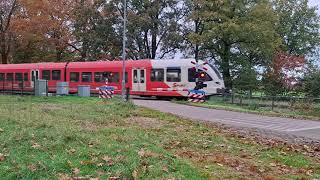 Spoorwegovergang Aalten  Dutch Railroad Crossing [upl. by Murton424]