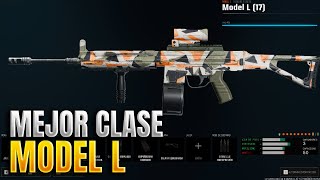 La MEJOR CLASE de la MODEL L en WARZONE │ ByCrisZ [upl. by Avlem]