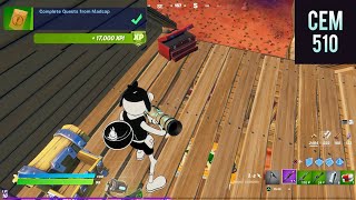 Complete Quests from Madcap Fortnite Daily Punchcard [upl. by Gerrard]