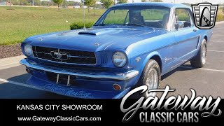 1965 Ford Mustang  Gateway Classic Cars  Kansas City 1186KCM [upl. by Gypsy426]