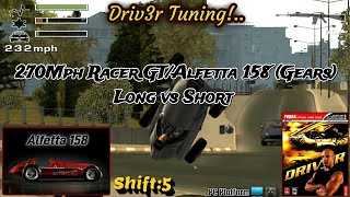 270Mph Racer GTAlfa Romeo  Alfetta Driv3r [upl. by Inilahs]