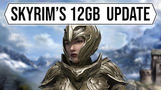 Skyrim Just Got a 12GB Paid Mods Update [upl. by Itoyj]