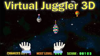 Virtual Juggler 3D Windows game 2002 [upl. by Weidar522]