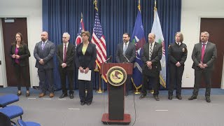 Authorities announce charges against 18 people in organized crime network linked to Cleveland gang [upl. by Candyce]