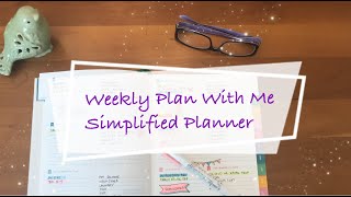 WEEKLY PLAN WITH ME  SIMPLIFIED PLANNER [upl. by Marino959]