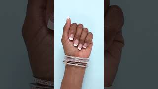 💅🏼 Acrylic Nails Tutorial  How To Do Acrylic Nails In a French Manicure Design [upl. by Ellierim114]