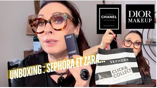 UNBOXING GROS CRAQUAGE SEPHORA ET ZARA [upl. by Stila]