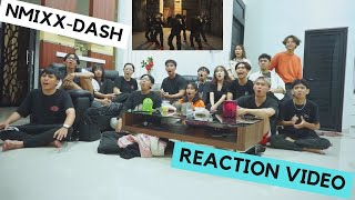 NMIXX “DASH” MV Reaction by Max Imperium Indonesia [upl. by Giorgia]