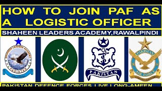 PAF LOGISTICS OFFICER TESTSCRITERIATESTSPREPARATION HOW TO JOIN PAF AS COMMISSINED OFFICER [upl. by Montagu]