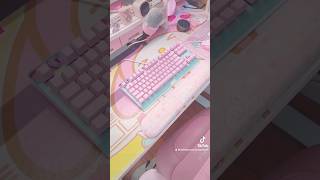 Unboxing Clavier Razer x Sanrio Characters kawaii sanrio razer gaming setup [upl. by Burt]