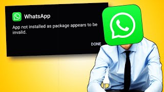 Fix App Not Installed as Package Appears to Be Invalid [upl. by Bikales]