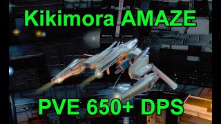 Kikimora AMAZE 650 DPS  EVE Online [upl. by Joannes838]