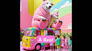 A Big Bear On Truckshorts viralvideos trending animasimobiltruk bus herichannel trontontruk [upl. by Levana]