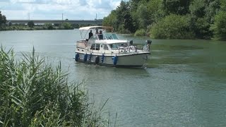 Mit dem Hausboot auf der Saône [upl. by Arihay]