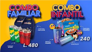 TABLERO DIGITAL INTERACTIVO PARA CINÉPOLIS COMBOS Y PROMO DE GARFIELD [upl. by Deevan148]