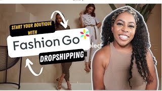 How to Start a BRANDED Online Boutique Business with Dropshipping amp Fashion Go2022 [upl. by Newbold74]