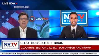 Nicholas Veniamin with CloutHub CEO Jeff Brain Discusses Latest Updates [upl. by Yrod]