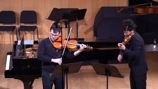 Erlkönig for violin amp viola  Marc Sabbah amp Itamar Zorman [upl. by Annaes]