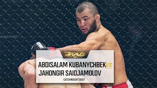 Abdisalam Kubanychbek VS Jahongir Saidjamolov  FREE MMA Fight  BRAVE CF 46 [upl. by Graces]